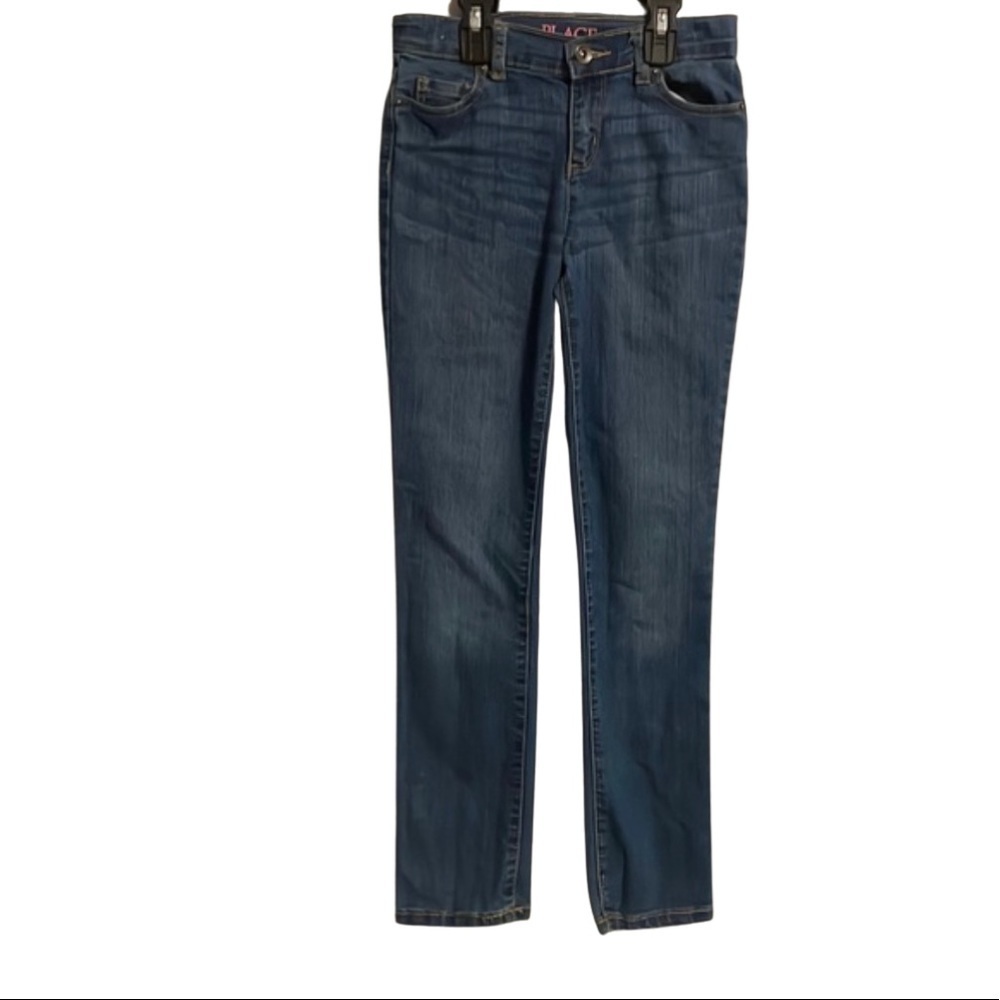 𝅺CHILDRENS Place Girl’s Slim Fit Denim Skinny Jeans Size 12